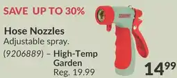 Princess Auto Hose Nozzles offer
