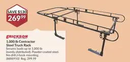 Princess Auto 1,000 lb Contractor Steel Truck Rack offer