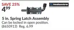 Princess Auto 5 in. Spring Latch Assembly offer