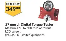 Princess Auto 27 mm dr Digital Torque Tester offer