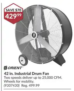 Princess Auto 42 in. Industrial Drum Fan offer