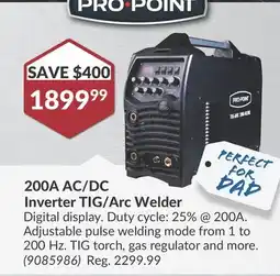 Princess Auto 200A AC/DC Inverter TIG/Arc Welder offer