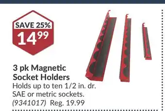 Princess Auto 3 pk Magnetic Socket Holders offer