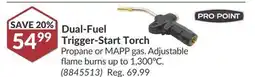 Princess Auto Dual-Fuel Trigger-Start Torch offer