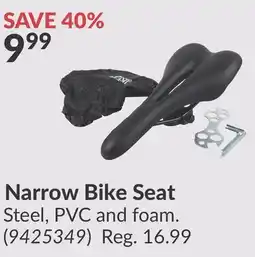 Princess Auto Narrow Bike Seat offer