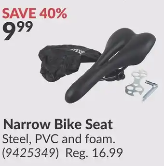 Princess Auto Narrow Bike Seat offer