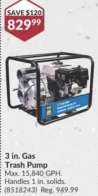 Princess Auto 3 in. Gas Trash Pump offer