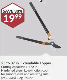 Princess Auto 25 to 37 in. Extendable Lopper offer