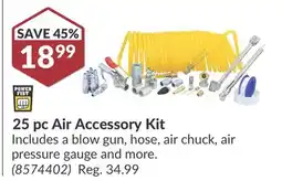 Princess Auto 25 pc Air Accessory Kit offer