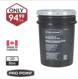 Princess Auto All Season Hydraulic Oils offer