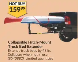 Princess Auto Collapsible Hitch-Mount Truck Bed Extender offer