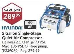 Princess Auto 2 Gallon Single-Stage Quiet Air Compressor offer