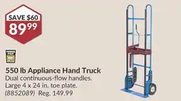 Princess Auto 550 lb Appliance Hand Truck offer
