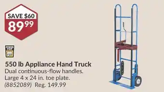 Princess Auto 550 lb Appliance Hand Truck offer