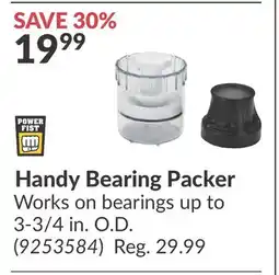 Princess Auto Power Fist Handy Bearing Packer offer