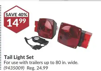 Princess Auto Tail Light Set offer