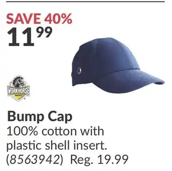 Princess Auto Bump Cap offer