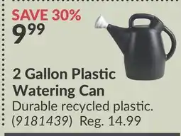 Princess Auto 2 Gallon Plastic Watering Can offer