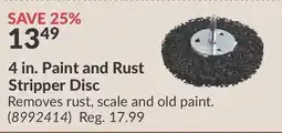 Princess Auto 3M 4 in. Paint and Rust Stripper Disc offer