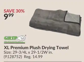 Princess Auto XL Premium Plush Drying Towel offer