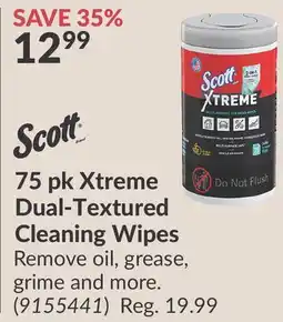 Princess Auto 75 pk Xtreme Dual-Textured Cleaning Wipes offer