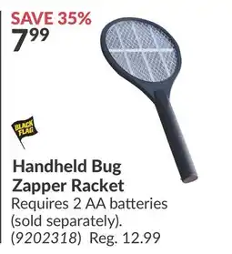 Princess Auto Handheld Bug Zapper Racket offer