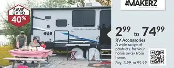 Princess Auto RV Accessories offer