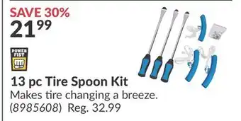 Princess Auto 13 pc Tire Spoon Kit offer