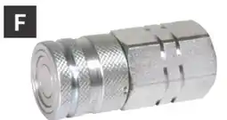 Princess Auto 3/4 in. Body. Max. 50 GPM @ 4,785 PSI NPTF Flat-Face Hydraulics Quick Couplers offer