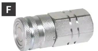Princess Auto 3/4 in. Body. Max. 50 GPM @ 4,785 PSI NPTF Flat-Face Hydraulics Quick Couplers offer