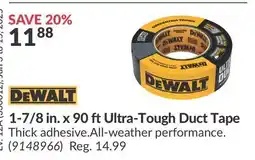Princess Auto 1-7/8 in. x 90 ft Ultra-Tough Duct Tape offer