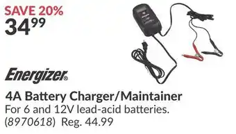 Princess Auto 4A Battery Charger/Maintainer offer