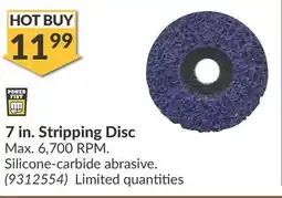 Princess Auto 7 in. Stripping Disc offer