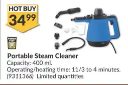 Princess Auto Power Fist Portable Steam Cleaner offer