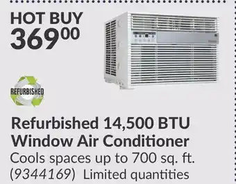 Princess Auto Refurbished 14, 500 BTU Window Air Conditioner offer