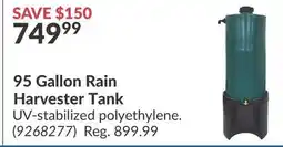 Princess Auto 95 Gallon Rain Harvester Tank offer
