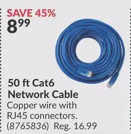 Princess Auto 50 ft Cat6 Network Cable offer