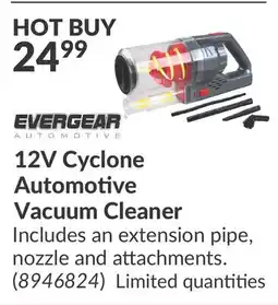 Princess Auto 12V Cyclone Automotive Vacuum Cleaner offer