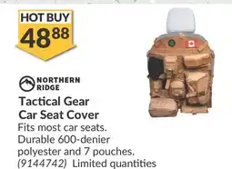 Princess Auto Tactical Gear Car Seat Cover offer
