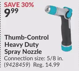 Princess Auto Thumb-Control Heavy Duty Spray Nozzle offer