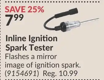 Princess Auto Inline Ignition Spark Tester offer