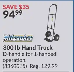 Princess Auto 800 lb Hand Truck offer