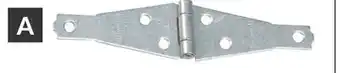 Princess Auto Galvanized Strap Hinges offer