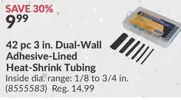 Princess Auto 42 pc 3 in. Dual-Wall Adhesive-Lined Heat-Shrink Tubing offer
