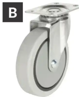 Princess Auto Swivel 4 in. Thermoplastic- Rubber Casters offer