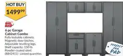 Princess Auto 6 pc Garage Cabinet Combo offer