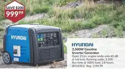 Princess Auto 3,500W Gasoline Inverter Generator offer