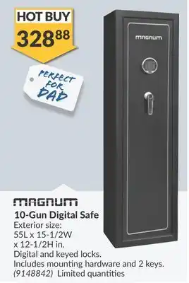 Princess Auto 10-Gun Digital Safe offer