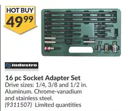 Princess Auto 16 pc Socket Adapter Set offer