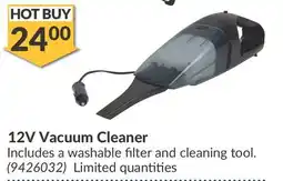 Princess Auto 12V Vacuum Cleaner offer
